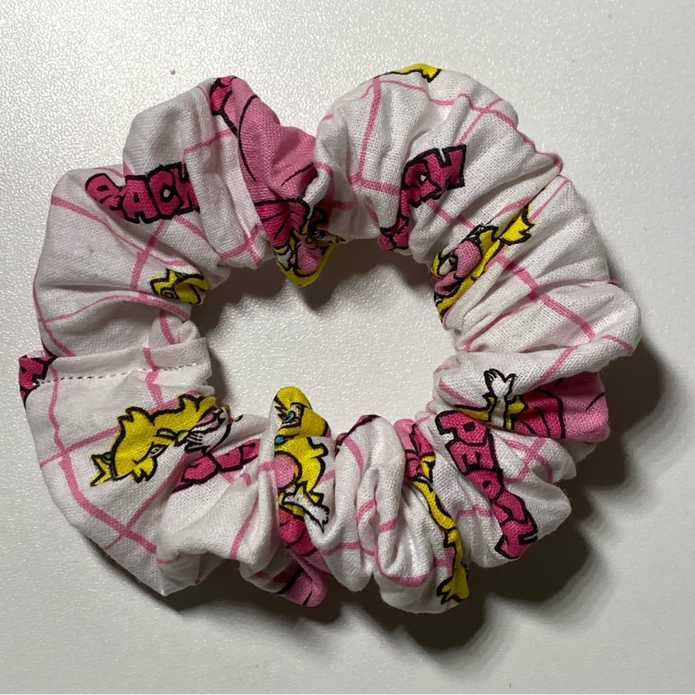Peach Headband and Scrunchies 2x - Picture 3 of 3